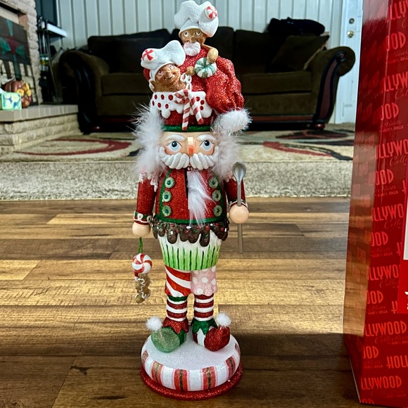 Kurt Adler ~ 18” in Gingerbread Soldier W/ Cupcake Body Nutcracker ~ New W/ Box